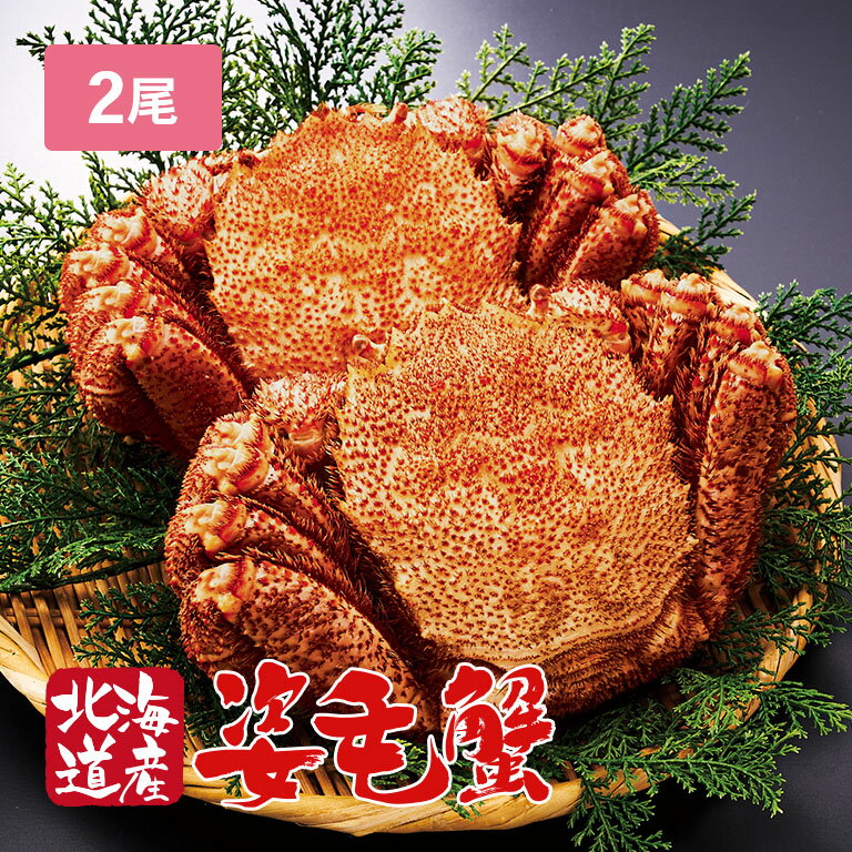 【直送】 北海道 ボイル 姿毛蟹 2杯 - 毛がに けがに ケガニ 毛蟹 カニ かに 蟹 冷凍 ゆで 姿 日本産 北海道産 ボイル姿毛蟹 濃厚な甘み 繊細な甘み 大人気 やわらかい身 たっぷり グルメ シーフード 海鮮料理 たまらないカニ味噌 海鮮