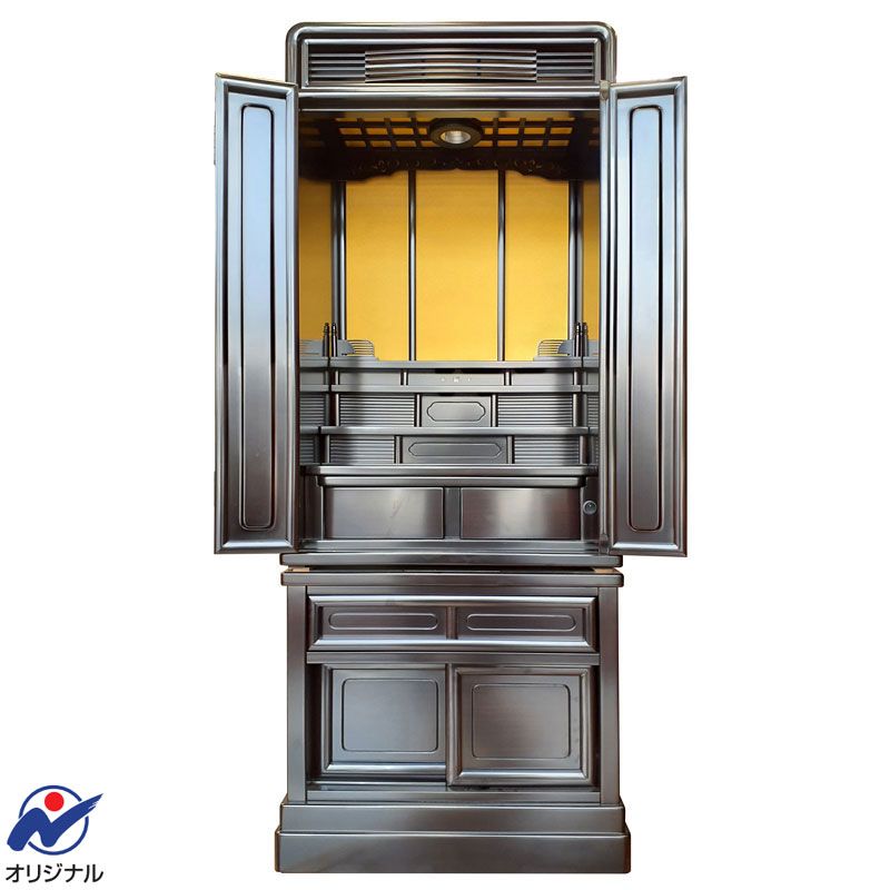 【11/27まで特価】唐木仏壇 伝統型仏壇「かすみ 黒檀調・紫檀調」 43号 モダン仏壇 伝統型仏壇 インテリア仏壇 無宗教 黒檀調・紫檀調