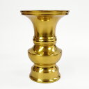 仏具 花立 花立て「花立 金色 4.5寸」花瓶 仏花 仏具 仏花用 花立て 花入れ 仏壇花立 供花 仏花 飾り 花つぼ お供え 高級 高級仏具 小物 法要 お盆 仏具用品 葬儀 お葬式 法事 仏事 仏壇用具お盆