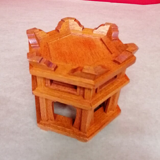 アウトレット 在庫処分 六角リン壇 3寸