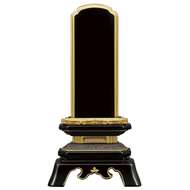 塗り位牌「葵角切」