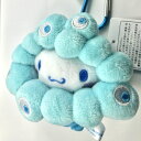 ミャクミャク なりきり ぬいぐるみ シナモロール カラビナ 大阪・関西万博限定 ミャクミャク×シナモロール なりきりぬいぐるみ カラビナ付き サンリオコラボ ミャクミャク キーホルダー ミャクミャクグッズ 大阪万博会場限定 EXPO2025 大阪万博