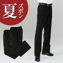 学生服 標準型 夏ズボン ポリエステル100% 2本セット 裾上げなし