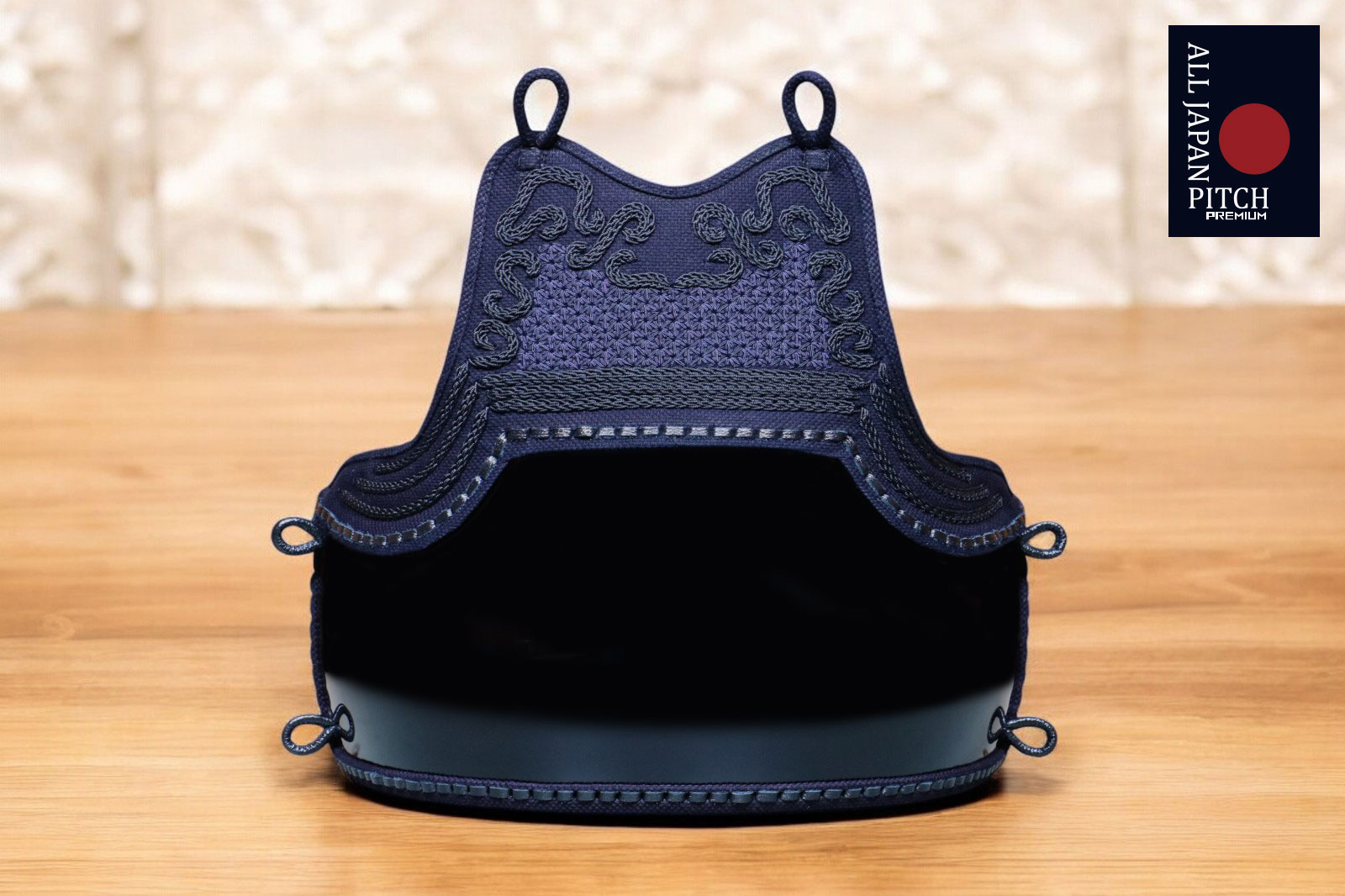 2025 ALL JAPAN PITCH 金橋武州胴 織刺 正藍染 剣道防具