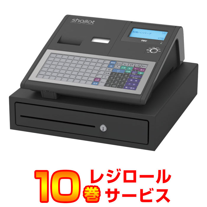 レジスター 東芝テック FS-770 ブラック TEC レジロール10巻サービス! | レジ 業務用 本体 キャッシャー キャッシュレジスター トップジャパン 電子 電子レジスター 店舗用品 店舗レジ 現金レジ レジロール 黒 店舗 レジスタ 事務用品 飲食店 |