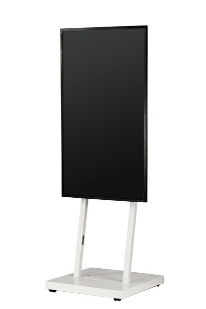 【車上渡し】(組立完成品) SDS エス・ディ・エス DS-S30W1-A デジタルサイネージスタンド ミニマムタイプ白 43~55インチ用 (梱包重量/箱数：33kg×1箱) | 液晶モニター 店舗用 ディスプレイ モニター台 モニタースタンド ディスプレイスタンド ディスプレー モニター 液晶 |