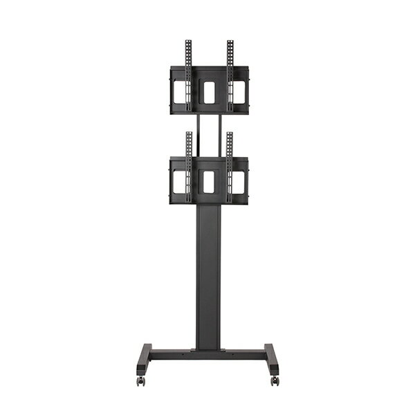 【車上渡し】(組立作業必要品)SDS エス・ディ・エス MT-M230 デジタルサイネージスタンド カタログタイプ黒 43~55インチ用 (梱包重量/箱数：32.5kg×2箱) | 液晶モニター 店舗用 ディスプレイ モニター台 モニタースタンド ディスプレイ |