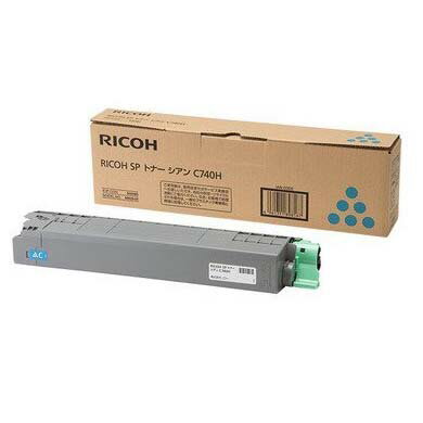 RICOH リコー IPSiO SP トナーシアン C740H純正品 600585∴|インク カートリッジ トナーカートリッジ カラーレーザープリンター カラーレーザープリンタ カラー レーザー プリンター プリンタ 事務用品 オフィス用品 交換 消耗品 純正トナー カラープリンタ|