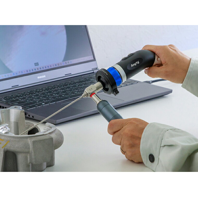3R スリーアールソリューション ボアスコープ用Cマウントカメラセット 3R-CMA01 | Cマウントアダプタ ハンディ光源 高画質 ハンディ静止画 動画 バリ 検査 機器 非破壊検査 観察 カメラ パソコンモニタ 調光機能 製造 自動車 精密部品 | 2