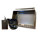 TCI トラクター用高画質無線カメラ&モニター GMBC-1001S | 重機カメラ 業務用 安全確認カメラ 重機対応 セット商品 簡単取付 取扱説明書付き |