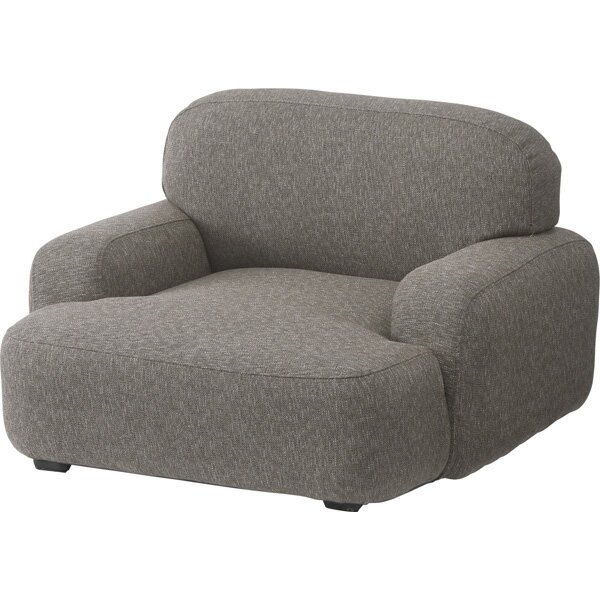 東谷 ローソファ 1人掛 NS-631GY |シンプル 雑貨 おしゃれ 事務用品 トップジャパン|