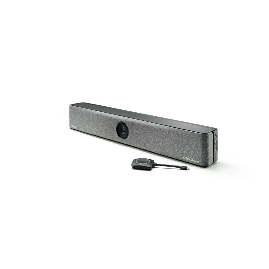 BARCO ClickShare Bar Core (本体＋専用ボタンx1個) R9861632EUB1 | クリックシェア バルコ ビデオバー ワイヤレスプレゼンテーションシステム WEBカメラ WEB会議システムウェブ会議 オンライン会議 オンラインミーティング テレビ会議 TV会議 商談 会議 |