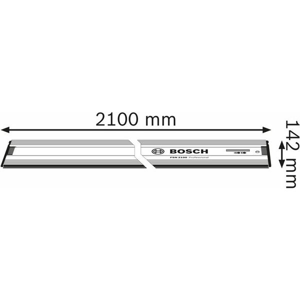 ボッシュ BOSCH プロ用電動工具 ガイドレール (FSN2100) (重量:2.22kg) |