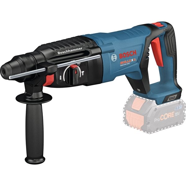 Rakuten - ボッシュ BOSCH プロ用電動工具 コードレスハンマードリル (GBH18V-26DH) (重量:2.5kg) | ハンマドリル はつり 金属 電動ハンマードリル 現場作業 DIY 穴あけ 家庭用 工事用 コンクリート 石材 木材 |