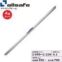 【まとめ買い】4個セット オールセーフ デッキミニMサイズ 使用範囲 2,050?2,220mm (45783)| フリーク トラック 吊具 スリングベルト 建...