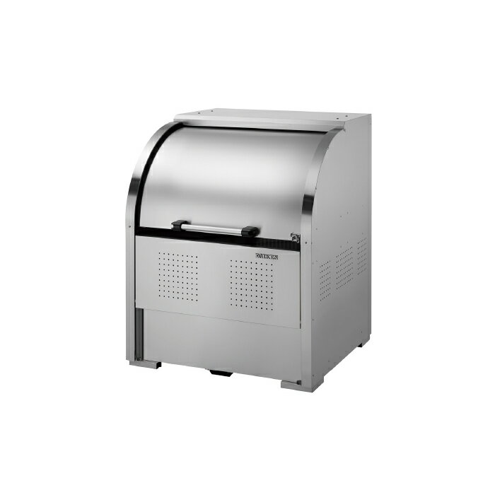 【車上渡し】ダイケン クリーンストッカー CKS-1009 (お客様組立品) 容量:750L/重量:54kg | サビ 強い ごみ箱 自治会 マンション ごみ ステンレス 使いやすい 安全 回転式 扉 操作しやすい ロータリーダンパー 高さ調整 開閉 静か スペース 有効活用 お掃除 カンタン |