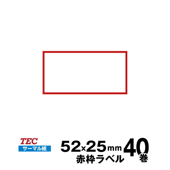 TEC(ebN) KP-20/KP-30 Ԙgx 10019041667 t[x T[} TCY 52mm~25mm 萔 40 1000 / | pi  ItBXpi Ɩp Ɩpi X x tB xv^[ xv^ |