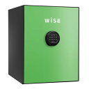メーカー在庫限り 【搬入設置料金込み】テンキー式 WISE耐火金庫 ディプロマット WS500ALG グリーン 重量65kg 耐火時間1時間 /テンキー錠タイプ...
