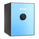 メーカー在庫限り 【搬入設置料金込み】テンキー式 WISE耐火金庫 ディプロマット WS500ALB ライトブルー 重量65kg 耐火時間1時間 /テンキー錠タ...