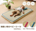 イケヒコ い草 シーツ い草シーツ ベビー キッズ ジュニア 寝ござ 『さわやか ネゴザ』 約70×120cm (SWBNZ70120)