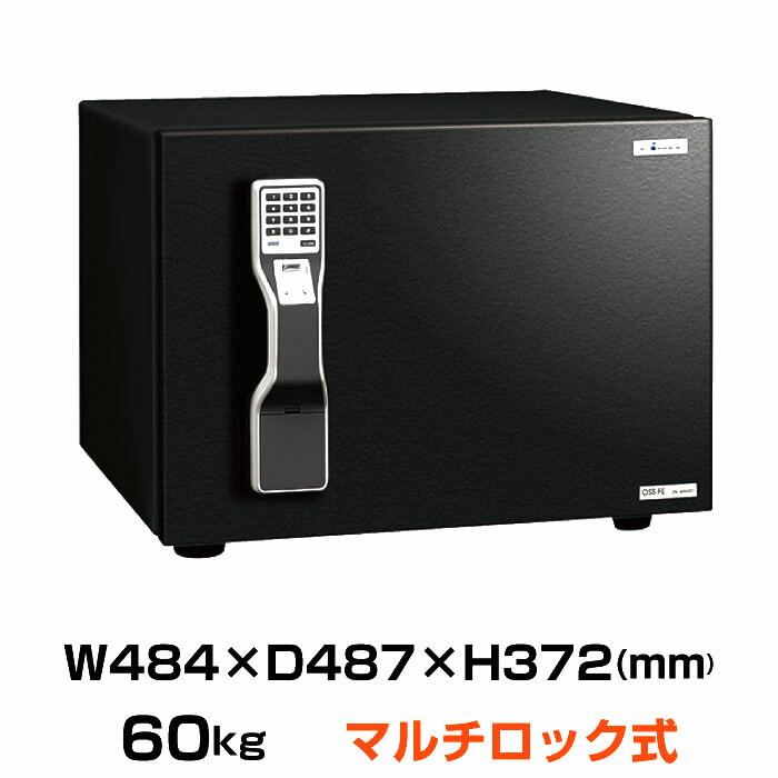 【設置見積必要商品】マルチロック式 耐火金庫 エーコー OSS-FE 60kg 耐火時間1時間 /テンキー、指紋認証タイプ(二重ロック非対応) | 金庫 おしゃれ EIKO 小型金庫 耐火 家庭用 貴重品 セキュリティ 防犯 業務用金庫 収納 盗難防止 ボックス 家庭用金庫 |