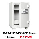 予約受付(6月上旬入荷予定) 【車上渡し】ダイヤル式 耐火金庫 ダイヤセーフ D70 125kg 準耐火時間90分間 /ダイヤル+鍵(シリンダーキー)タイプ|業...