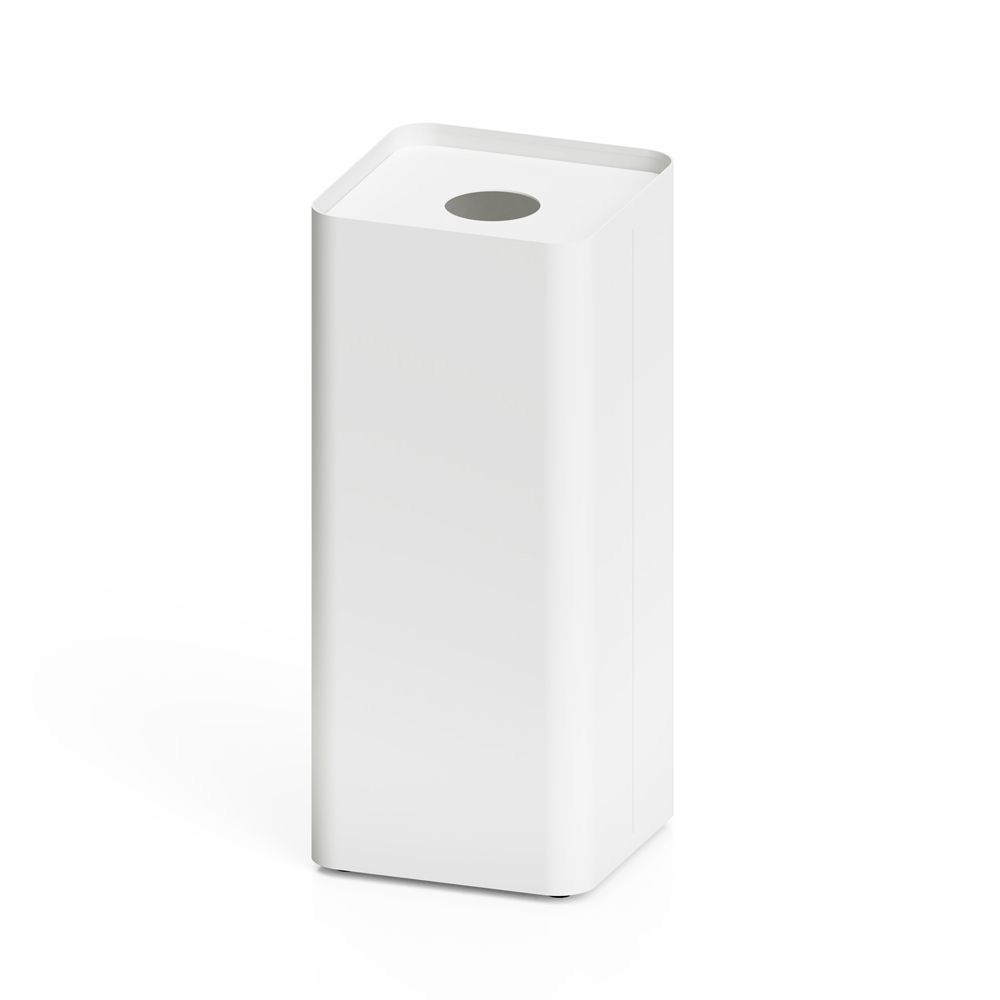 【車上渡し】ミヅシマ工業 MSERIES屑入S 丸穴 ノーマル(マーク表示無し) 白 (3620119) | 大型ゴミ箱 ごみステーション ごみ箱 ゴミ箱 ゴミストッカー ゴミ収集 箱 ダストボックス |