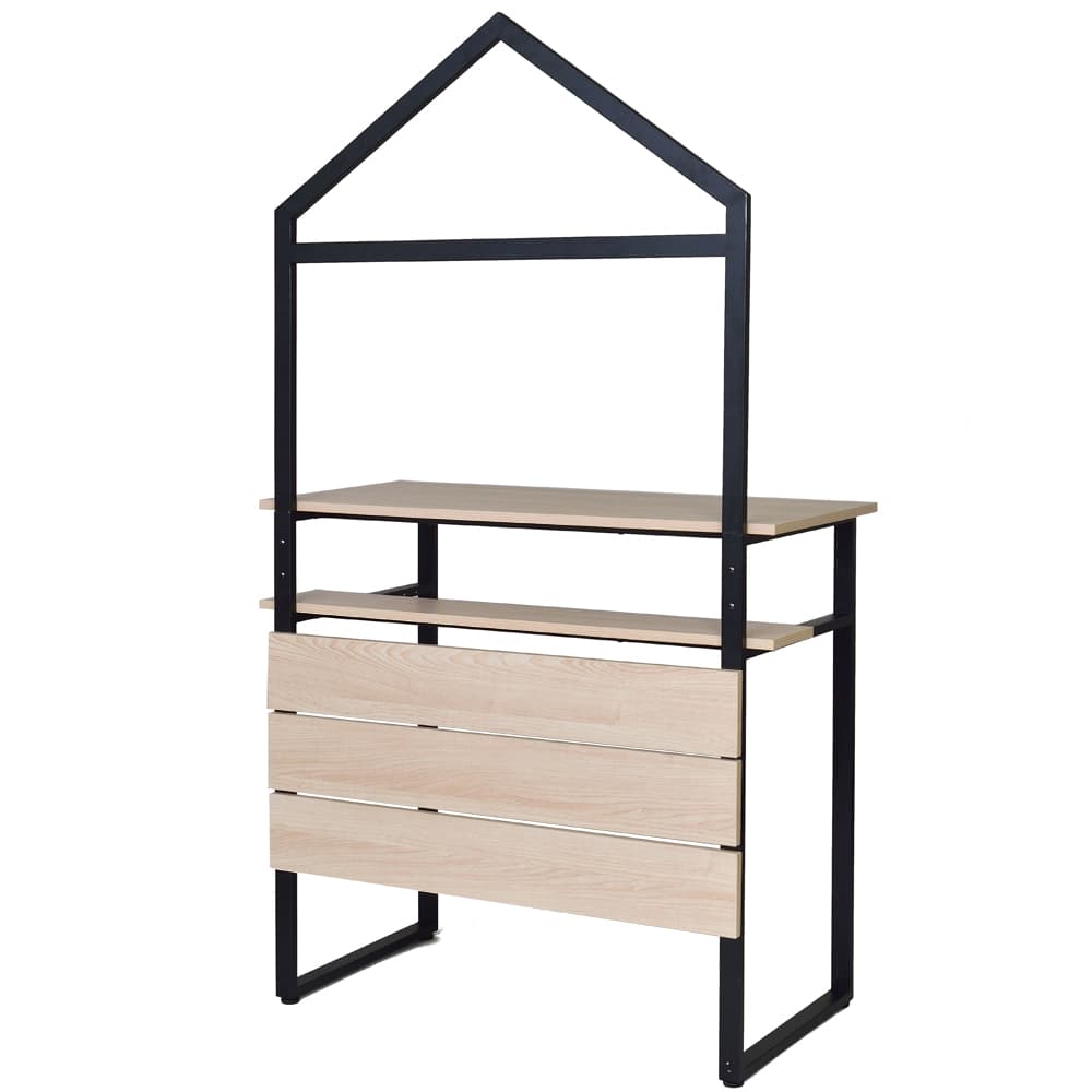 アール・エフ・ヤマカワ カフェステーション カウンター W1100×D556 ナチュラル 屋根付 (重量：25kg) R..