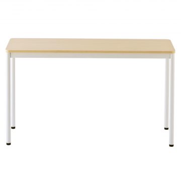 【車上渡し】アール・エフ・ヤマカワ ラディーRFシンプルテーブル W1200×D400 ナチュラル (重量:13.5kg) RFSPT-1240NA | アールエフヤマカワ オフィス 事務所 オフィステーブル ワークテーブル つくえ 在宅勤務 テレワーク 事務机 | [2]