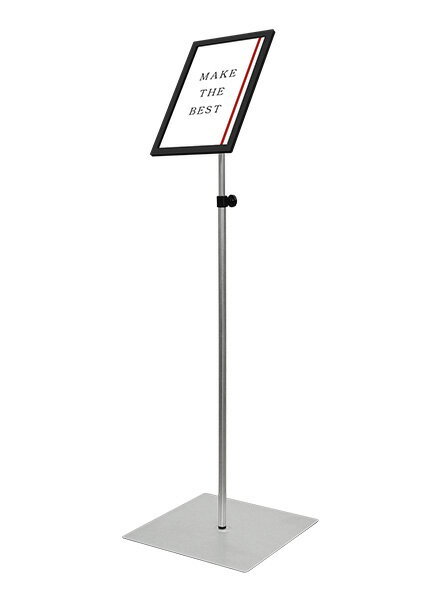 【SS期間中 P2倍】常磐精工 ポールスタンド エコポケットポール150 A4ブラック BEPPO-150A4 | ポスターパネル ポスターフレーム 店舗看板 案内掲示板 掲示 看板 店舗 店舗用 立て看板 案内板 スタンド A4 スタンド看板 ポスタースタンド ポスター カフェ メニュー |