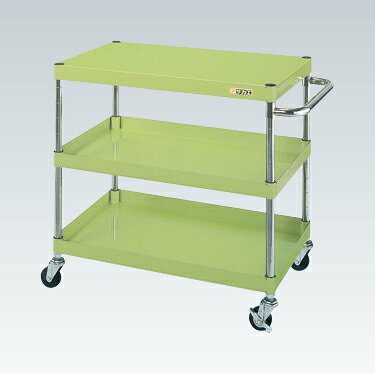【車上渡し】サカエ SAKAE CSパールワゴン（軽量タイプ） CSP-6073L (320002) (重量:13kg) | 工具 収納 ガレージ 整理 工場 効率化 作業スペース 確保 移動式 ラック 金属製 シェルフ 収納ワゴン メンテナンス用作業台 工具 散ラカル 作業台 収納 業務用 |