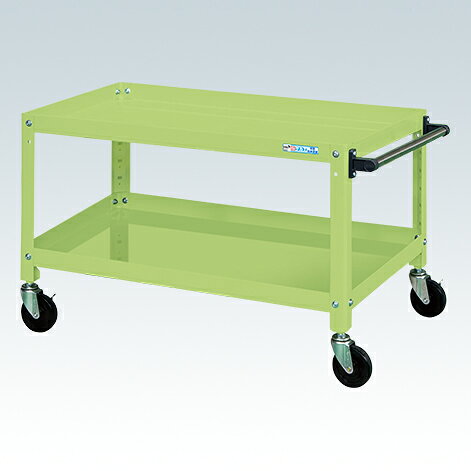 【車上渡し】サカエ SAKAE スーパーワゴン（ネジ込ミ式キャスタータイプ） SAS-90602RG (341024) (重量:16kg) | 工具 収納 ガレージ 整理 工場 効率化 作業スペース 確保 移動式 ラック 金属製 収納ワゴン メンテナンス用作業台 工具 作業台 収納 業務用 |