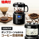 コーヒー豆焙煎機 ソウイ SY-121 焙煎機 コーヒー焙煎機 自動式 電気式 熱風式 コーヒーマシン ロースト コーヒーメーカー 自宅焙煎 浅煎り 中煎り 深煎り チャフコレクター チャフトレー 自動冷却機能 ポップコーンメーカー珈琲 豆 挽く 自家製 こだわり