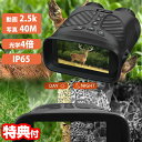 【選ぶ景品付】 夜間でも録画ができる 双眼鏡 NV-B01 暗視スコープ 赤外線カメラ 2.5k 1080p 光学4倍 防水 防塵 IP65 暗視双眼鏡 スコー...