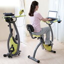 クロススポーツ テーブル付き 机付き エアロXバイク フィットネスバイク トレーニングバイク エクササイズバイク 折り畳み式 マグネット負荷方式 トレーニング ...