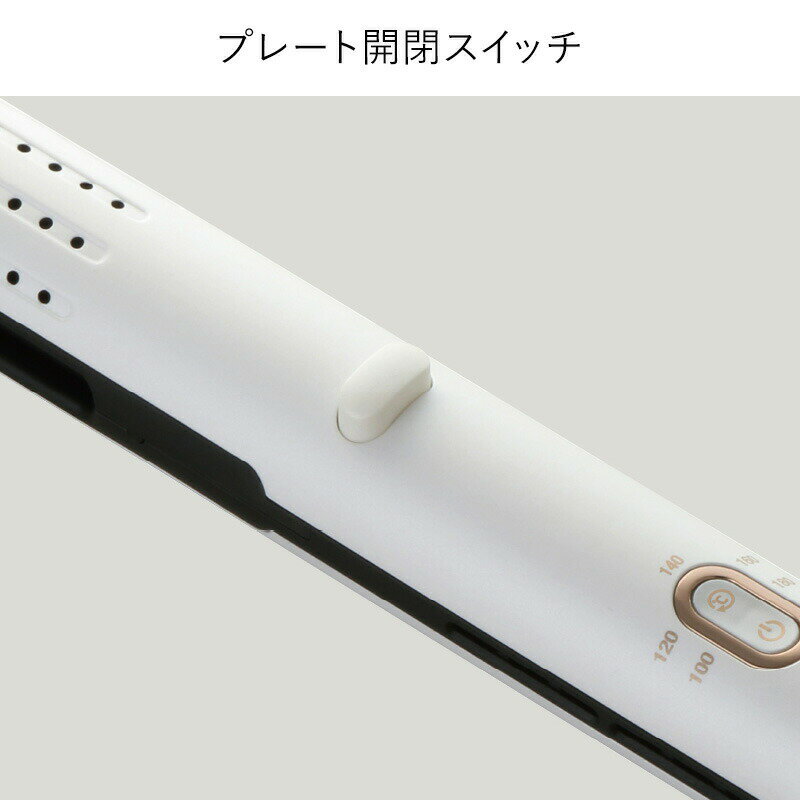 クレイツイオン エアスリークカールアイロン CIAI-BC02W 火傷しない 海外対応 ヘアアイロン 低ダメージ ヘアーアイロン 送風機能 カールアイロン 巻き髪 CIAIBC02W CREATEION ヘアケア