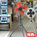 テクノス 工場扇 KG-459R 43.5cm 扇風機 大風量 大型扇風機 工業扇風機 業務用扇風機 工業用扇風機 サーキュレーター 首振り 工場扇風機 工場用扇風機 業務用扇風機 KG459R 送風機 送風ファン 三脚型 扇風器 フロア扇 据置き型 送風機 エアーファン KG-457R K