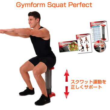 《500円クーポン配布》 ジムフォーム スクワット パーフェクト Gymform Squat Perfect スクワットマシン フィットネスマシン スクワットマシーン 送料無料