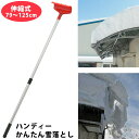 雪下ろし かんたん雪落し 雪落し棒 伸縮式 79〜125cm 雪落とし コンパル ひさし雪落とし 雪かき 雪降ろし 雪落とし 通販 ひさし カーポート ショベル...