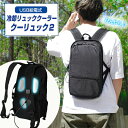 【選ぶ景品】 サンコー ペルチェで冷却リュッククーラー クーリュック2 BACKC2HBK ひんやり冷たいリュッククーラー 背中を冷却 クーリック2 ペルチェリュック 暑さ対策 熱中症対策 冷却クールリュック クーラーリック 通勤 通学 旅行 フェス アウトドア ひんやり冷却グッズ