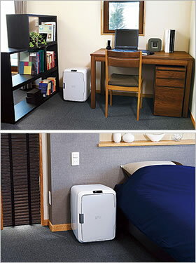 ツインバード 2電源式コンパクト電子保冷保温ボックス D-CUBE X HR-DB08GY 車内用冷蔵庫 HR-DB08-GY 送料無料