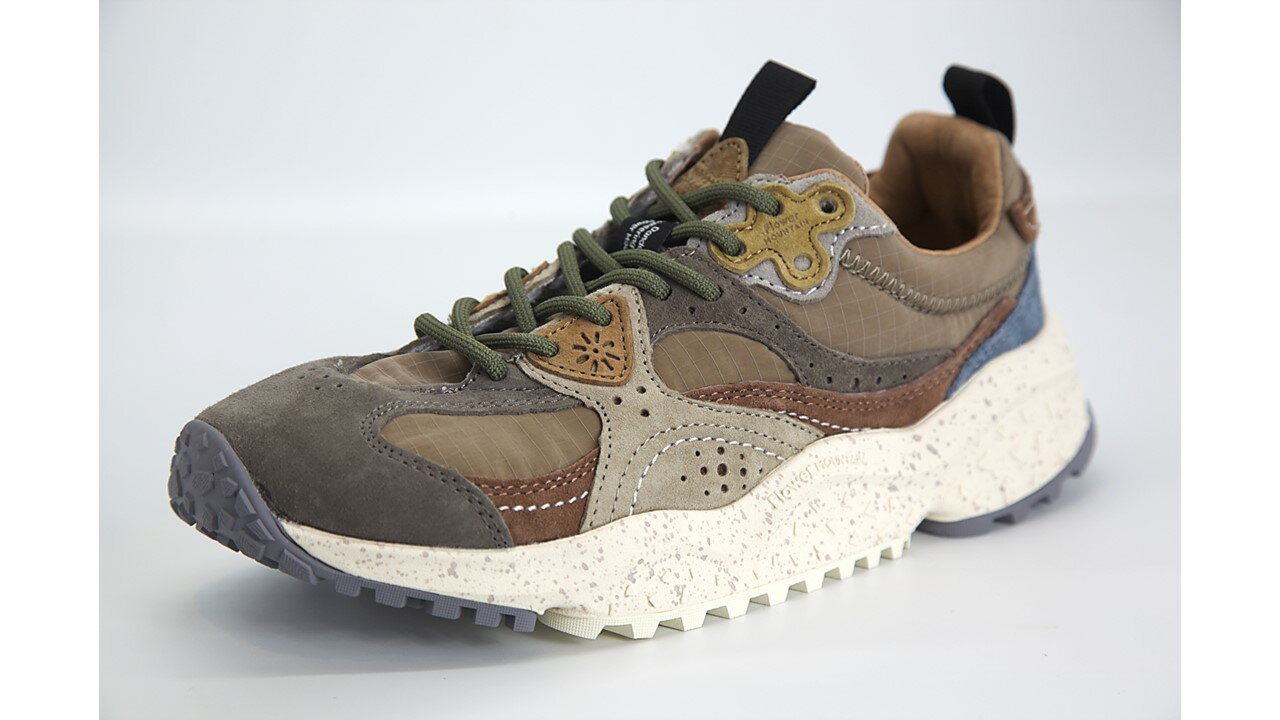 Flower MOUNTAIN FM126002　WAVES Light gray/Brown