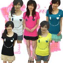 缶バッチ付ニコちゃん★ワッフルTシャツ