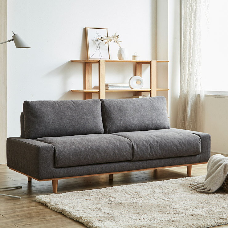 ★59%OFF★ ソファ ソファー 3人掛けソファ 3人掛け 三人掛け おしゃれ 幅181 布 布張り シリコンフィル ..