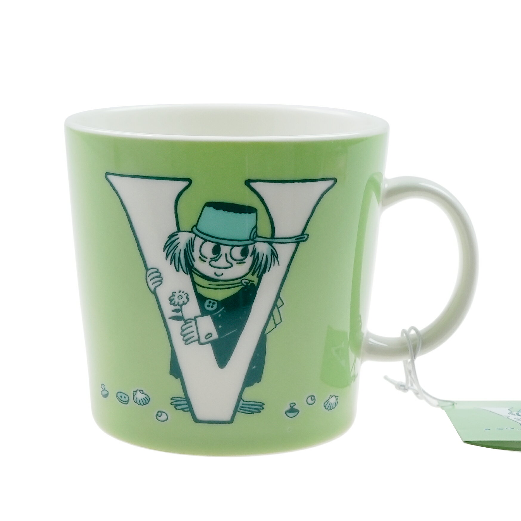 Rakuten - アラビア (ARABIA) ムーミン アルファベットコレクション マグカップ 「V」 400ml