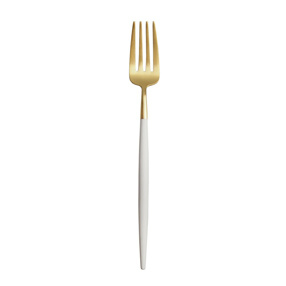 Rakuten - クチポール (Cutipol) ゴア GOA ホワイト デザートフォーク 18.5cm【ギフト包装・熨斗不可商品】