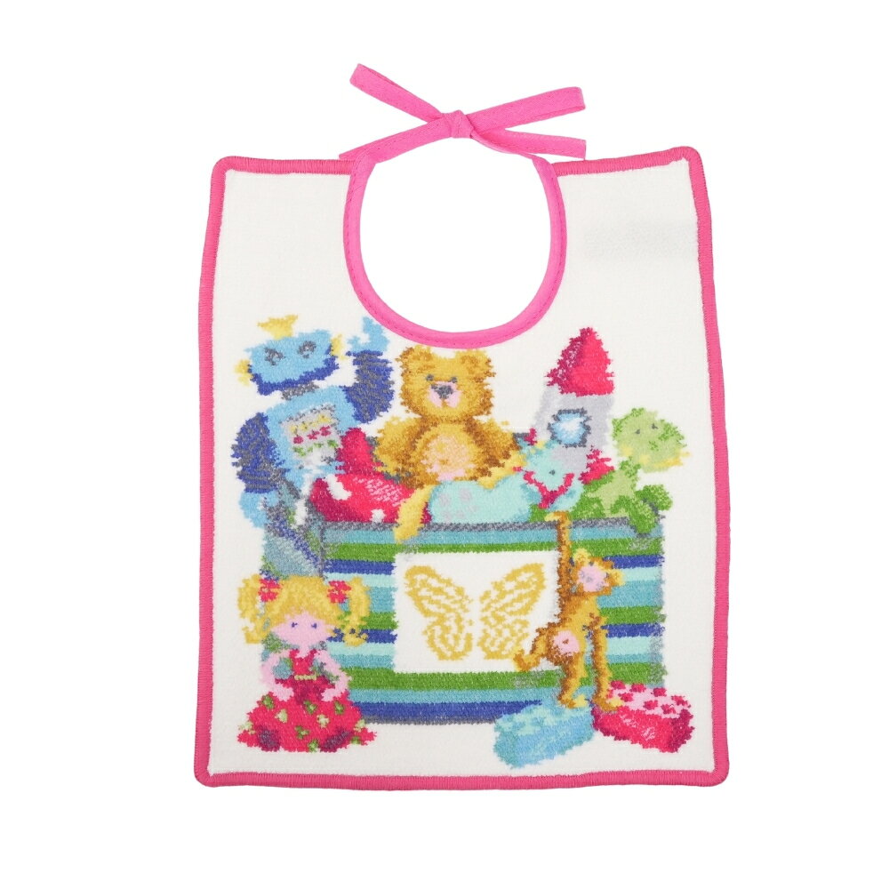 フェイラー (FEILER) トイボックス NEW ヨダレカケ レッド 25×30cm