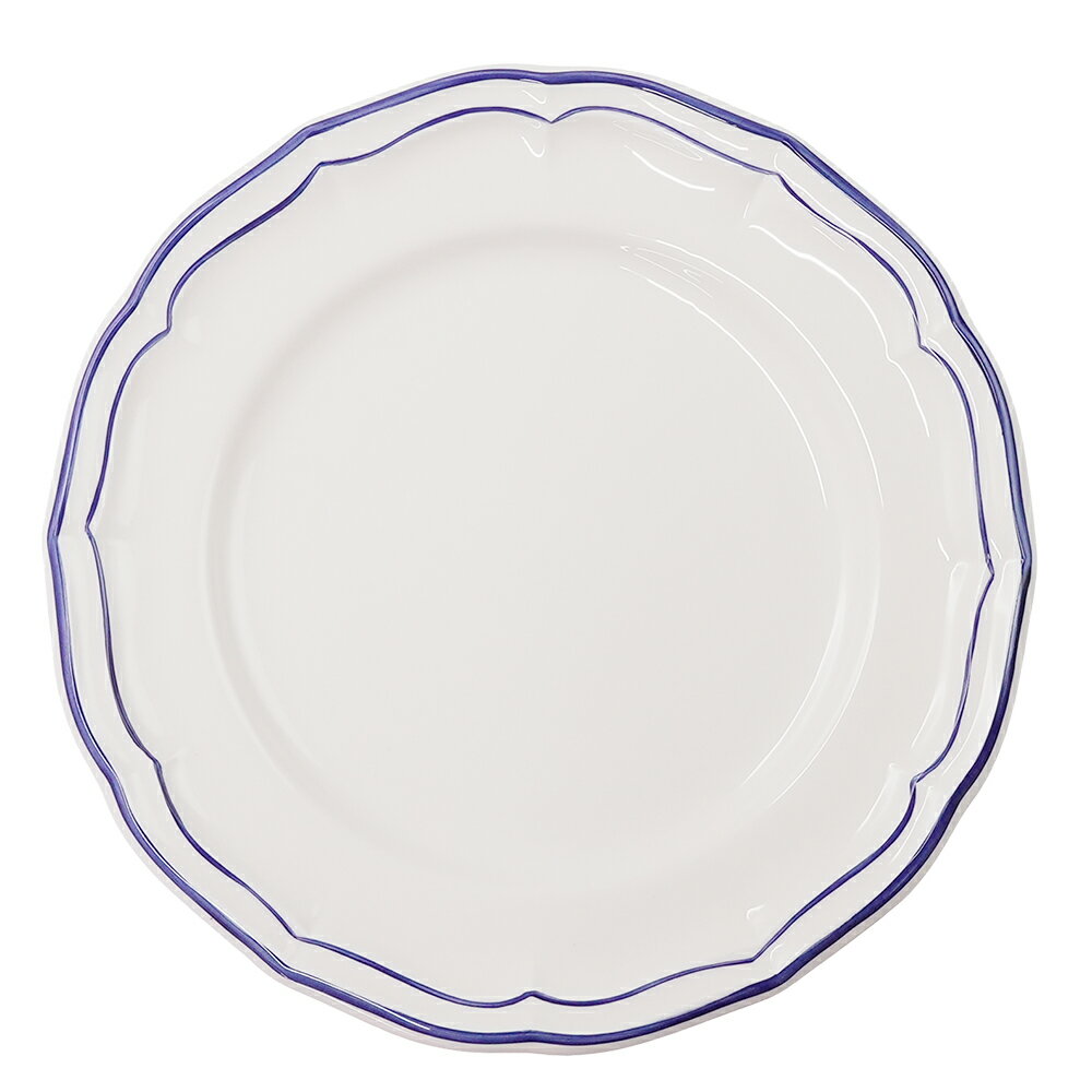 Rakuten - ジアン (Gien) フィレコバルト ディナープレート 27.4cm (*実寸 26.8cm)