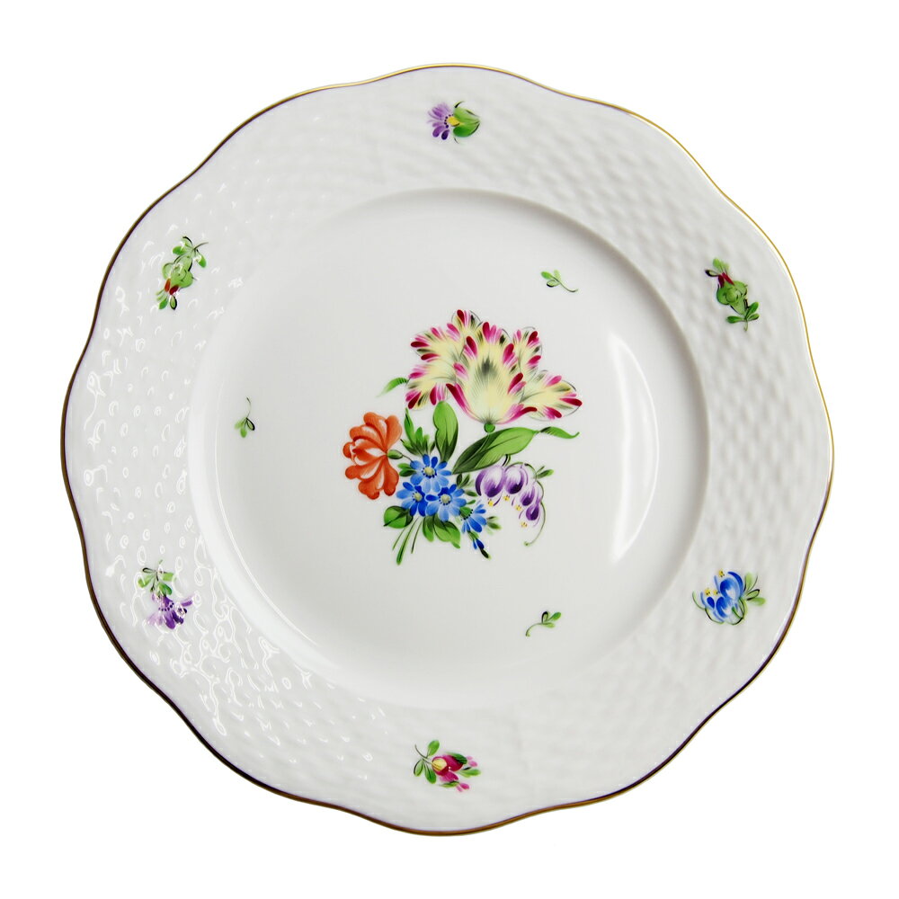 Rakuten - 【Spring SALE】 ヘレンド (HEREND) BT チューリップの花束 プレート 19cm 517 BT-5