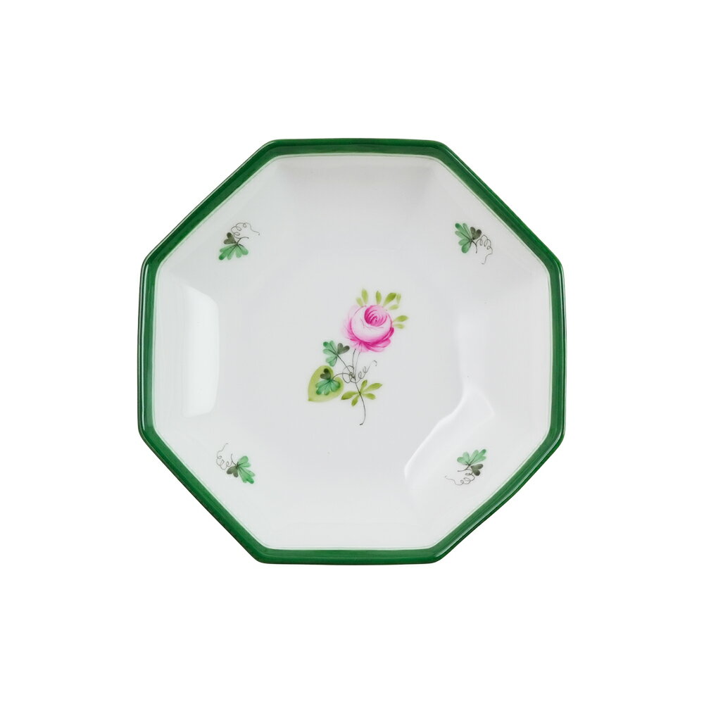 【3/4 20時～P10倍★スーパーSALE期間限定】 ヘレンド (HEREND) VRH ウィーンのバラ オクタゴナルソーサー 04307-1-00